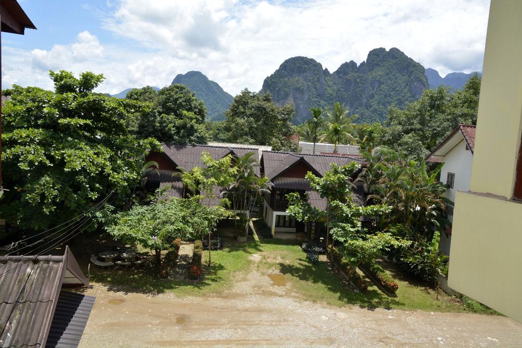 Hotel Vilayvong Vang Vieng Bagian luar foto