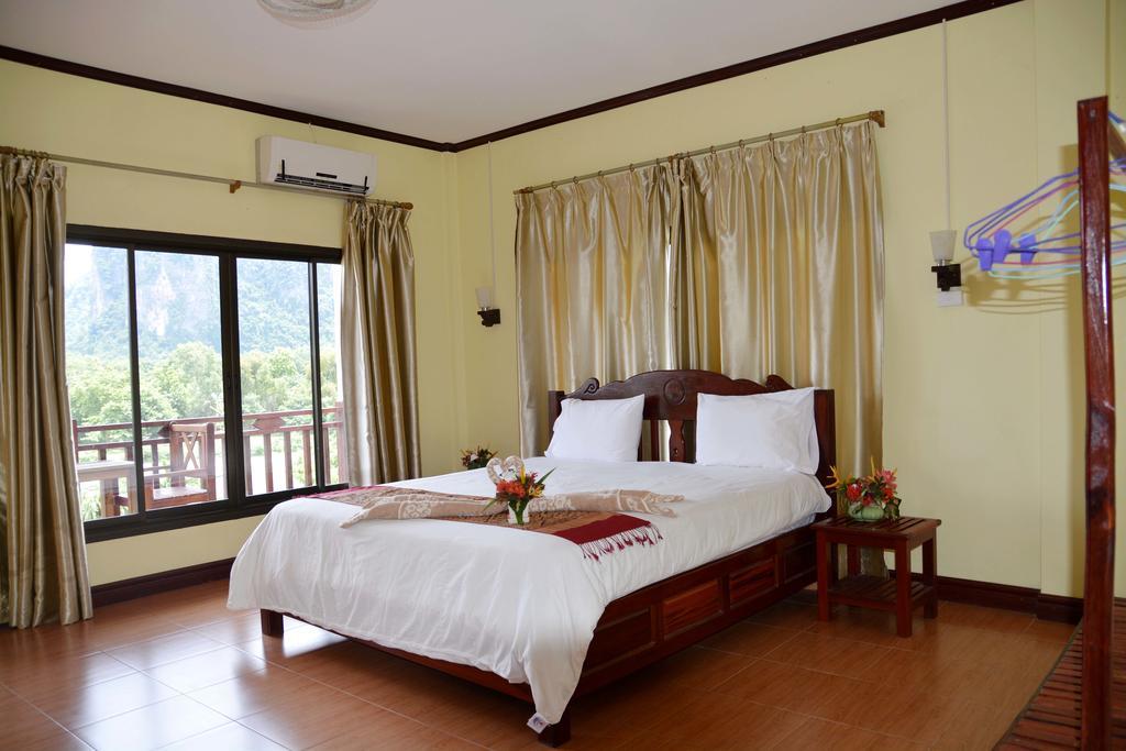 Hotel Vilayvong Vang Vieng Bagian luar foto