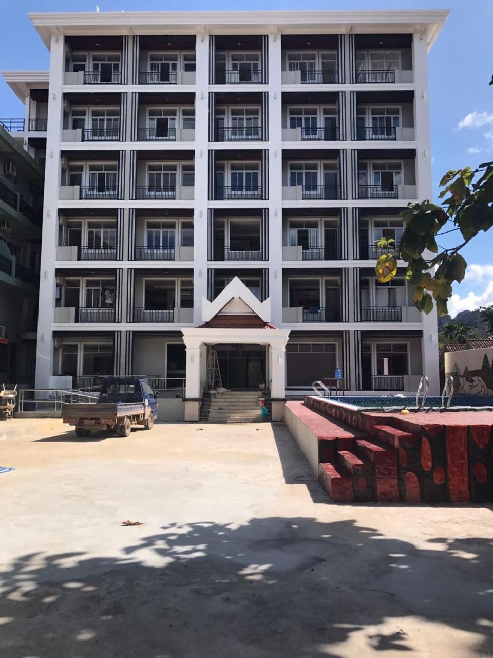 Hotel Vilayvong Vang Vieng Bagian luar foto